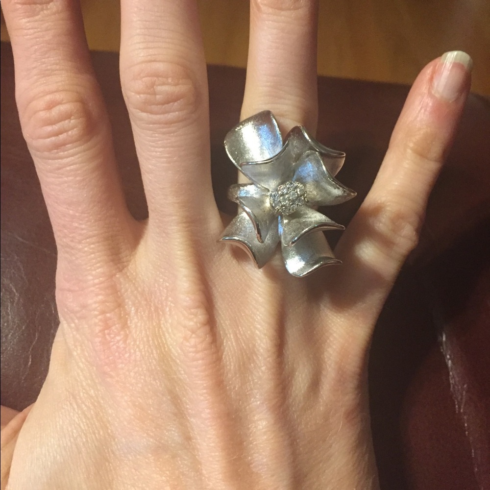 Premier Designs silver ring